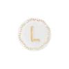 Accessori-Bitossi Home Piattino Lettera L Decalcomania Oro
