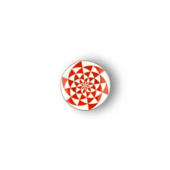 Accessori-Bitossi Home Piattino Oracolo Decalcomania Oro