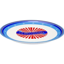 Vassoi E Alzate-Bitossi Home Piatto Pizza La Bellissima Colori Assortiti