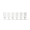 Bicchieri-Bitossi Home Set 6 Bicchieri Birra Forme Assortite Trasparente