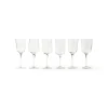 Bicchieri-Bitossi Home Set 6 Calici Forme Assortite Trasparente
