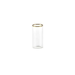 Bicchieri-Bitossi Home Set 6 Champagne Bordo Oro