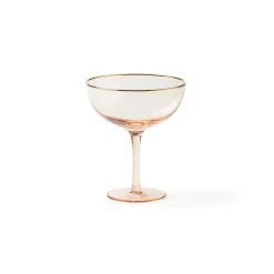 Bicchieri-Bitossi Home Set 6 Coppe Champagne Cipria
