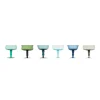 Piatti E Coppe-Bitossi Home Set 6 Coppette Forme Assortite - Texture Nuance Blu/Verde