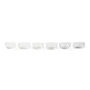 Piatti E Coppe-Bitossi Home Set 6 Coppette Senza Piede Forme Assortite Trasparente