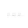 Accessori-Bitossi Home Set 3 Tea-Light Forme Assortite Trasparente