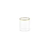 Bicchieri-Bitossi Home Set 6 Tumbler Bordo Oro