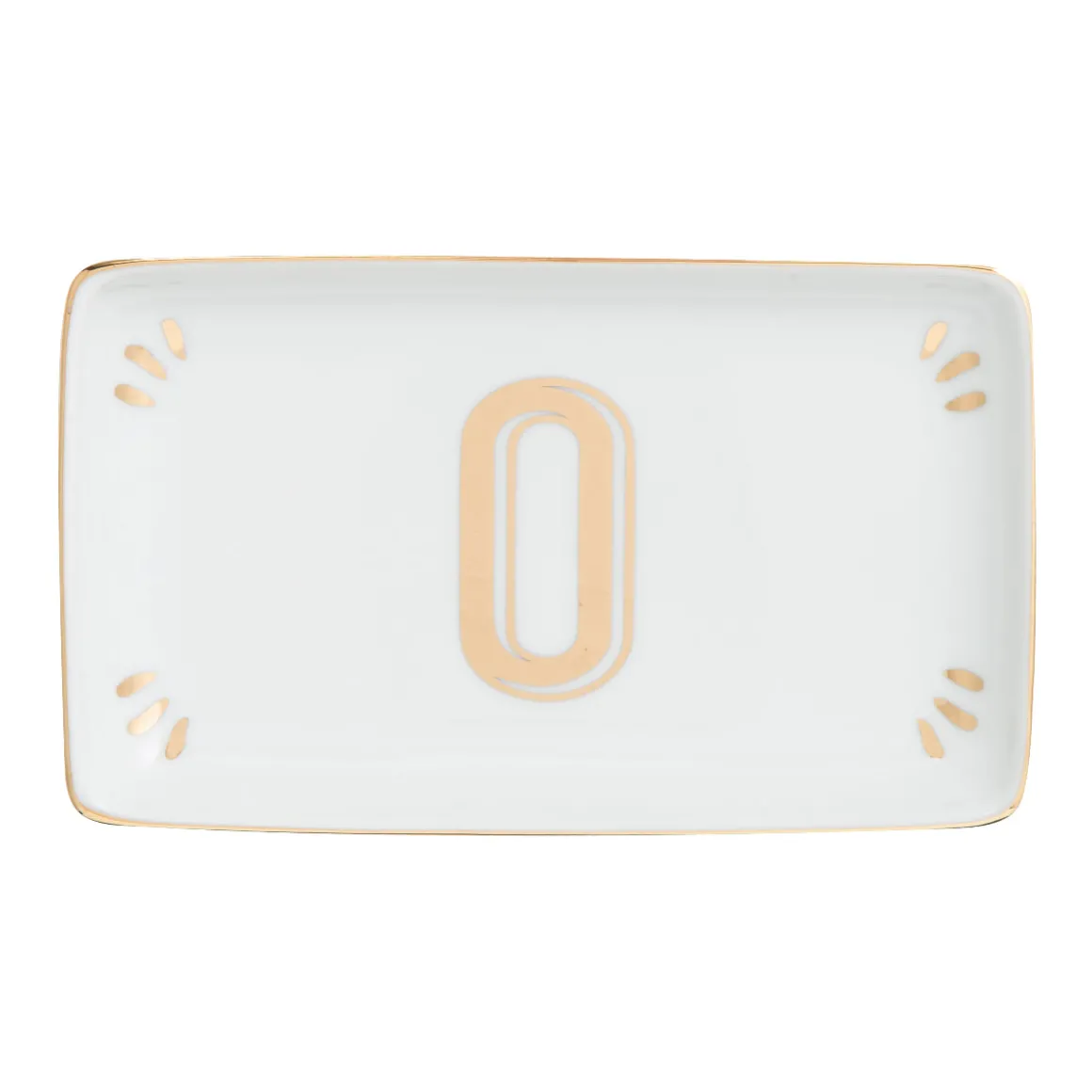 Accessori-Bitossi Home Vaschetta Rettangolare Lettera O