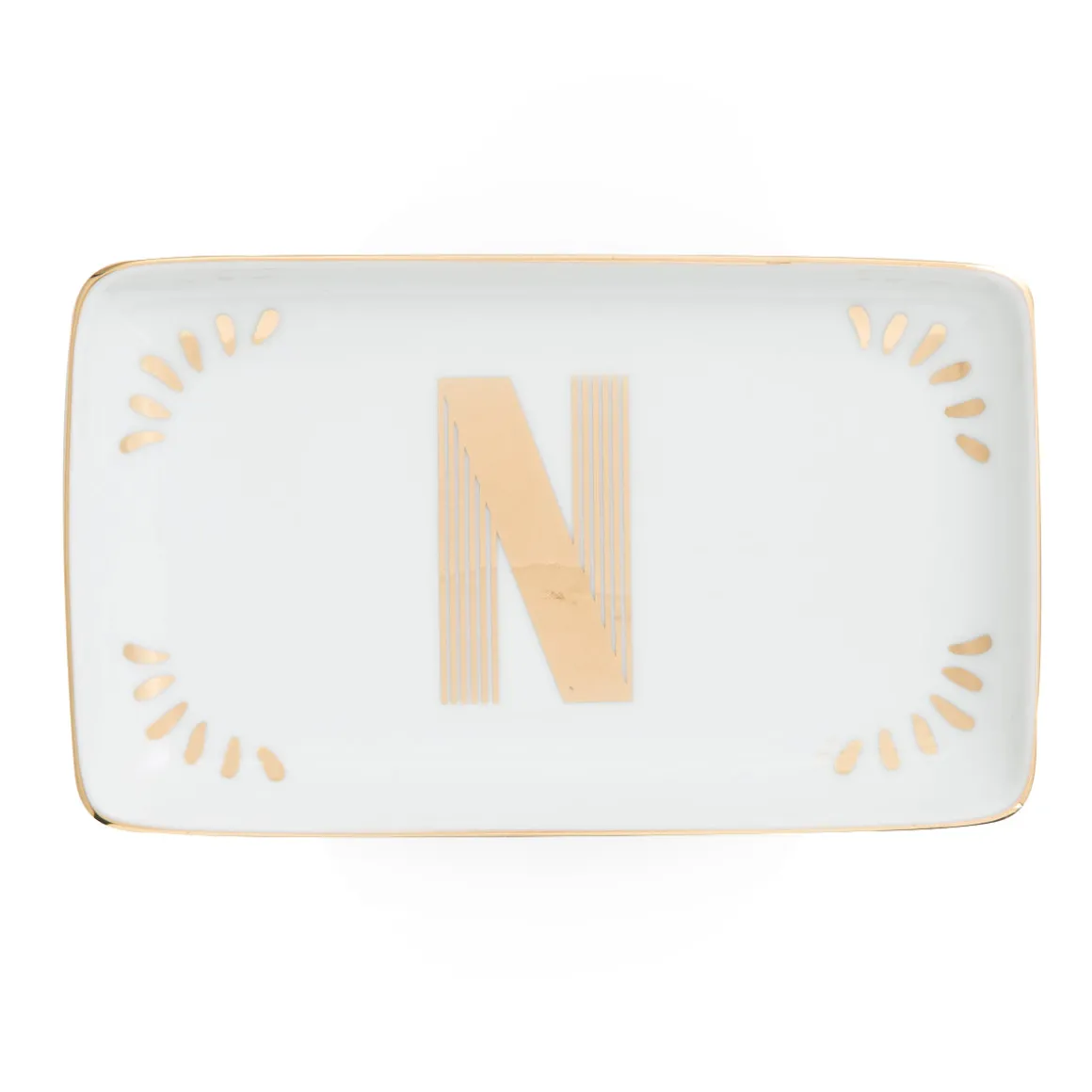 Accessori-Bitossi Home Vaschetta Rettangolare Lettera N