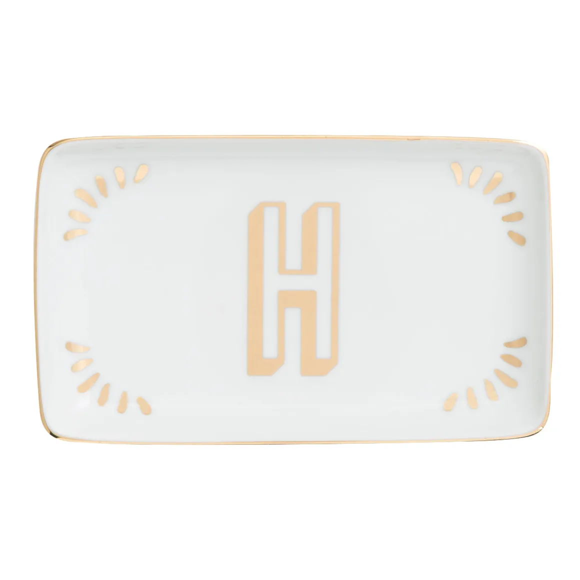 Accessori-Bitossi Home Vaschetta Rettangolare Lettera H