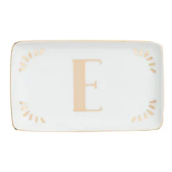 Accessori-Bitossi Home Vaschetta Rettangolare Lettera E