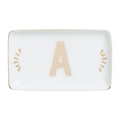 Accessori-Bitossi Home Vaschetta Rettangolare Lettera A