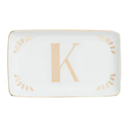 Accessori-Bitossi Home Vaschetta Rettangolare Lettera K