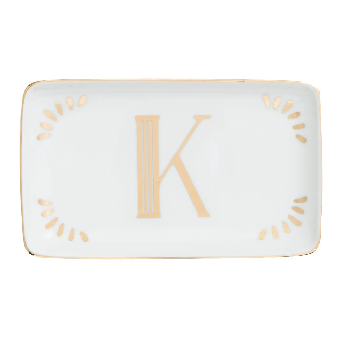Accessori-Bitossi Home Vaschetta Rettangolare Lettera K