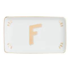 Accessori-Bitossi Home Vaschetta Rettangolare Lettera F