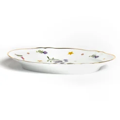 Vassoi E Alzate-Bitossi Home Vassoio Ovale L 34 Cm